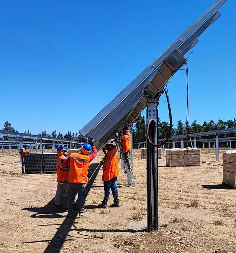 الرسم البياني: موقع بناء مشروع تشيلي