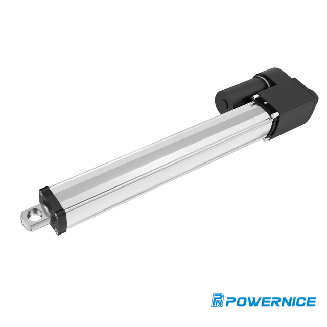 المحرك الخطي الشمسي الكهربائي المصقول بجهد 24 فولت تيار مستمر مع أقصى حمولة 50000 ن