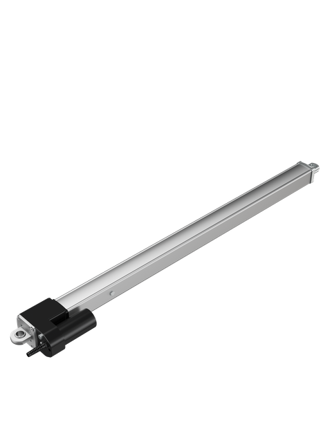 يؤدي الأسلاك المعلبة في الهواء الطلق إلى المحرك الخطي المتعقب للطاقة الشمسية